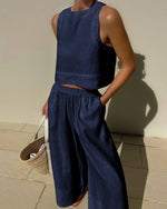 Marineblauw