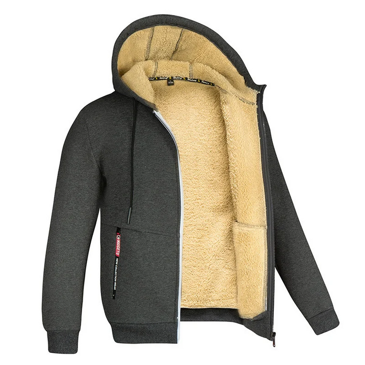 Heren warm vest met extra zachte fleece voering voor optimaal comfort. Perfecte bovenkleding voor koude dagen.