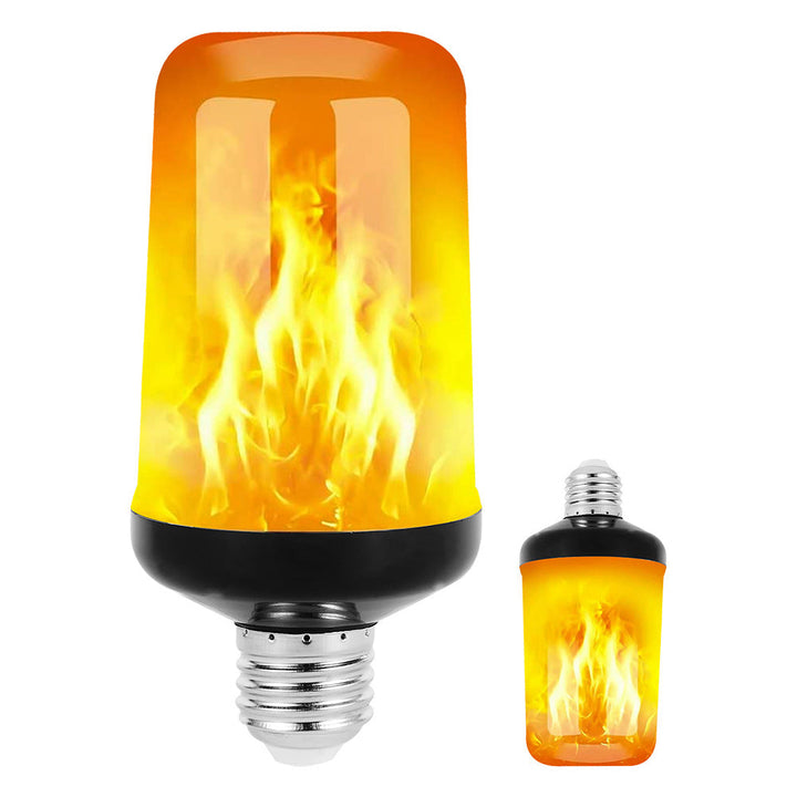 LED vlamlamp met 4 modi vuur effect voor sfeervolle feestverlichting.