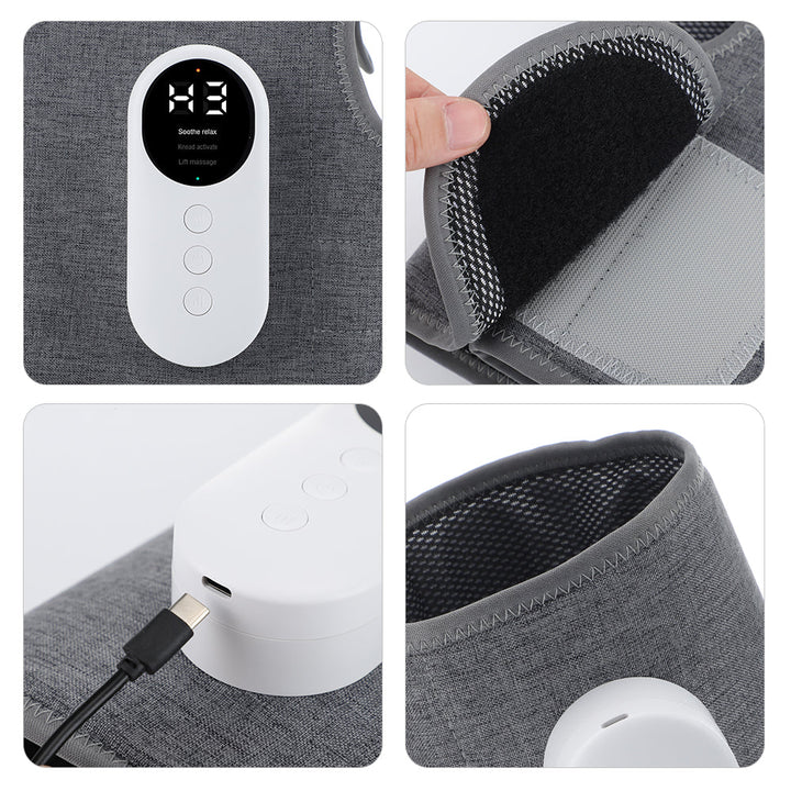 Unisex luchtcompressie beenmassage apparaat om vermoeide benen en kuiten te masseren. Stimuleert bloedcirculatie.