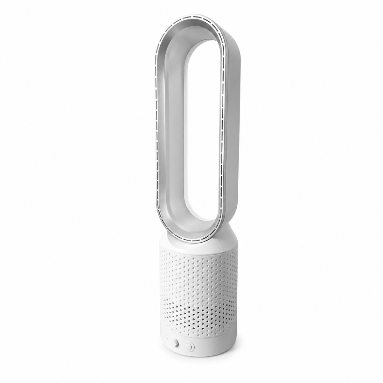 Slanke design torenventilator 50.8cm, inclusief afstandsbediening, zorgt voor stille en gerichte koeling.