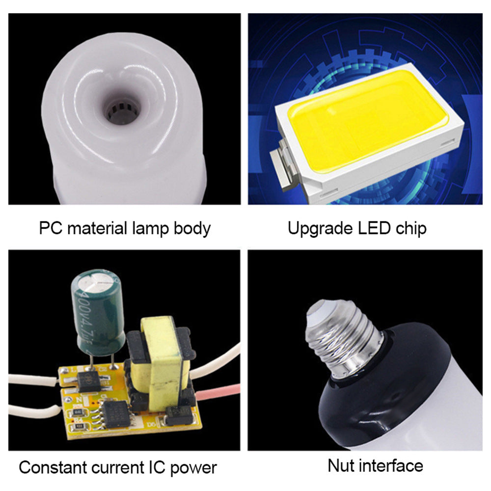 Compacte LED vlamlamp; sfeervolle decoratie met brandend vuur simulatie.