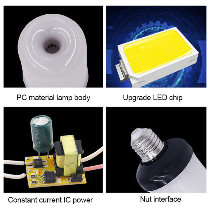 Compacte LED vlamlamp; sfeervolle decoratie met brandend vuur simulatie.