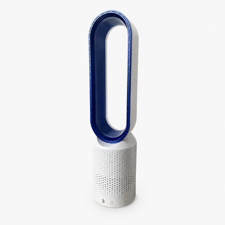 Stille 3-in-1 torenventilator met luchtkoeling en -zuivering, perfect voor een rustige nachtrust in de slaapkamer.