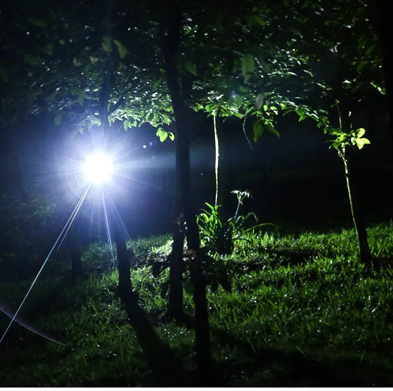 Helder brandende LED hoofdlamp voor optimale verlichting tijdens nachtelijke wandelingen & outdoor avontuur.