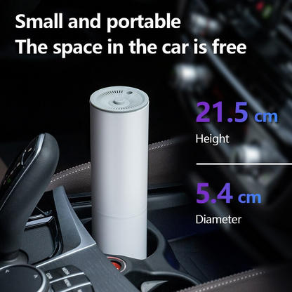 "Draadloze compacte auto stofzuiger, krachtig design, lichtgewicht, ideaal voor snelle reiniging in moeilijk bereikbare hoeke