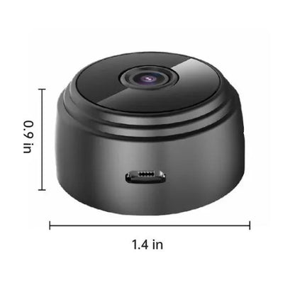 "Draadloze Full HD achteruitrijcamera met nachtzicht, waterdicht, zwart, magnetische montage op RV, helder beeld"