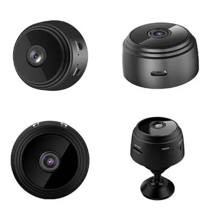 "Draadloze Full HD achteruitrijcamera met nachtzicht, waterdicht, zwart, magnetische montage op RV, helder beeld"