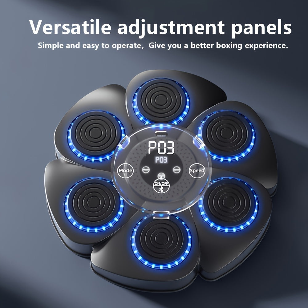 De interactieve muziek boksmachine, perfect voor fitness en reactietraining thuis.