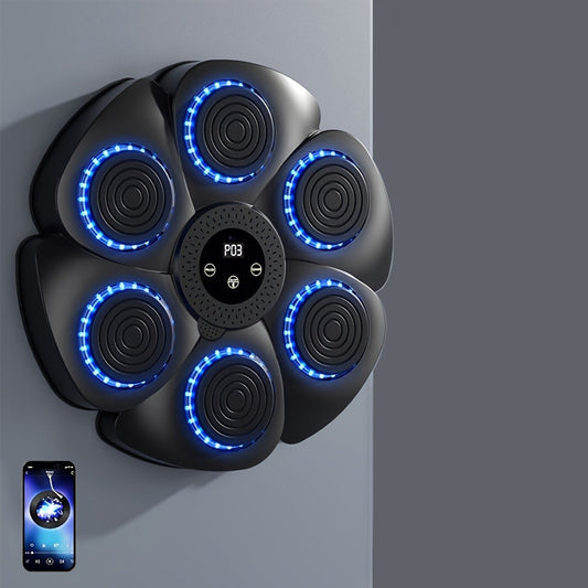 "Draadloze muziekboksmachine met USB-oplaadbare interactieve functies en compacte, stijlvolle vormgeving voor dynamische trai