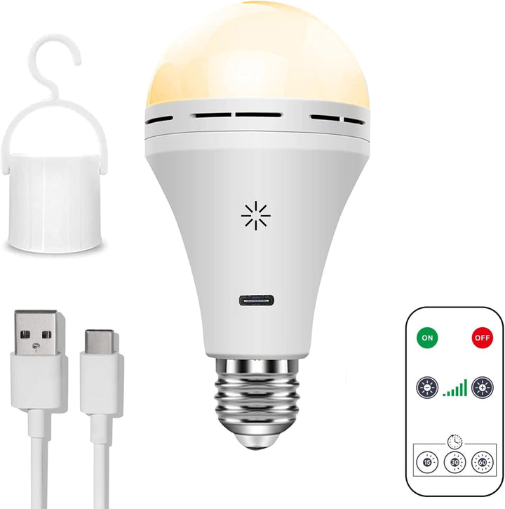 Oplaadbare LED tafellamp met flexibel licht, creëert overal sfeer; perfect voor binnen- en buitenverlichting.