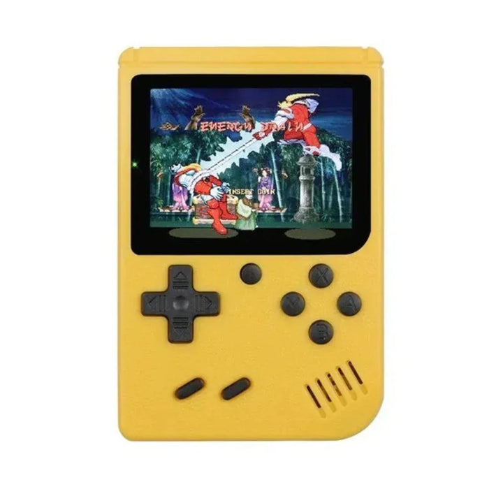 Compacte handheld gaming console, ideaal voor onderweg met meer dan 400 nostalgische retro games.