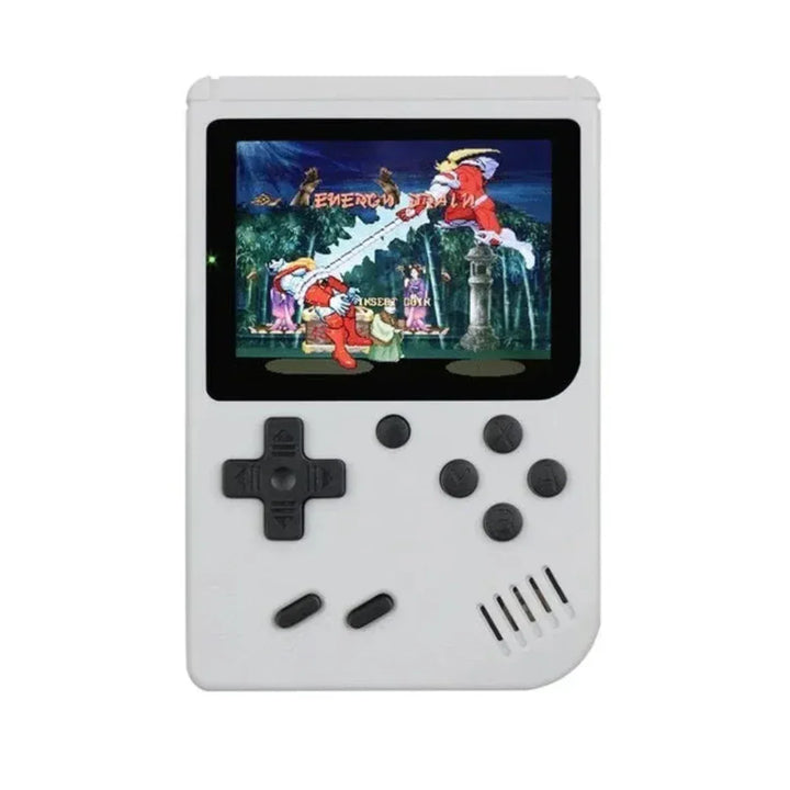 Hoogwaardige draagbare gamingconsole met ingebouwde klassieke games, perfect voor entertainment.