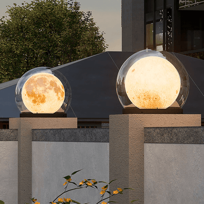 Moderne Buitenlamp - Maanvormig Design