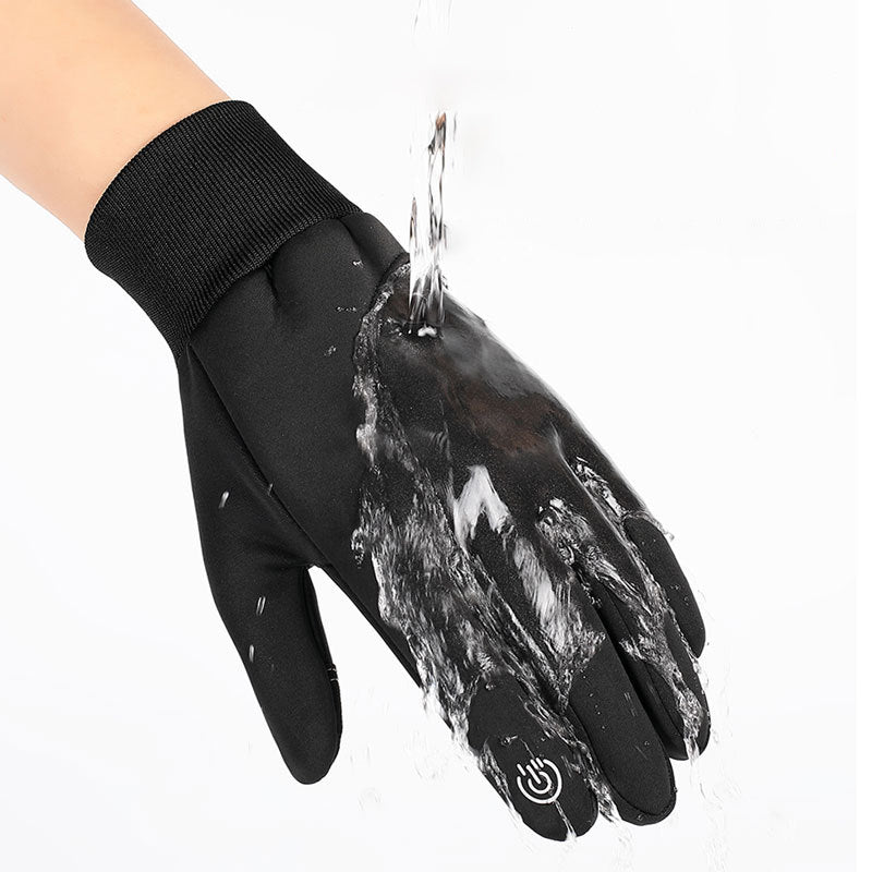 Duurzame unisex handschoenen met ThermoShield technologie, verwarmd voor maximale bescherming tegen wind, water en kou.