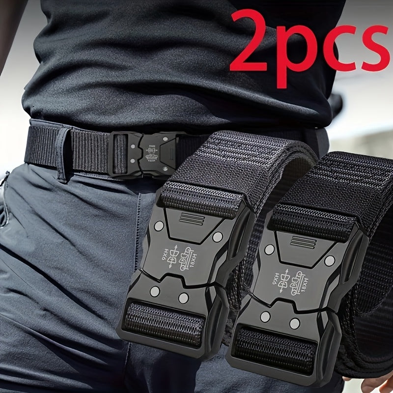 Duurzame, verstelbare nylon riem voor heren en dames, perfect voor training en dagelijks gebruik.