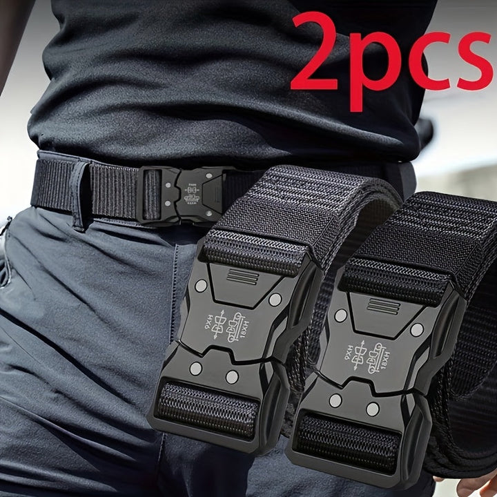 Duurzame, verstelbare nylon riem voor heren en dames, perfect voor training en dagelijks gebruik.