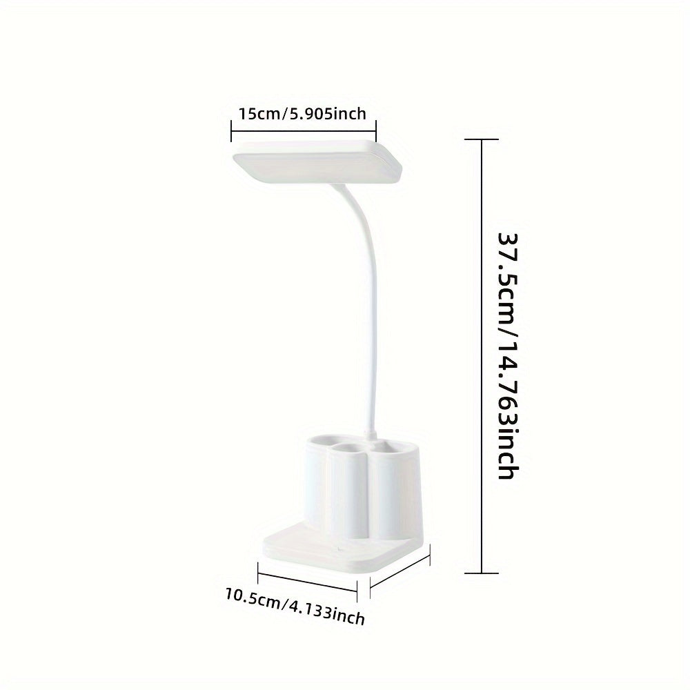 Slimme verstelbare LED leeslamp, oplaadbaar, perfect voor comfortabel werken en studeren.