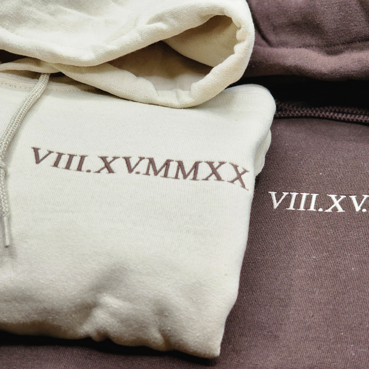 Gepersonaliseerde koppelhoodie, het ideale cadeau voor valentijn of jubileum.