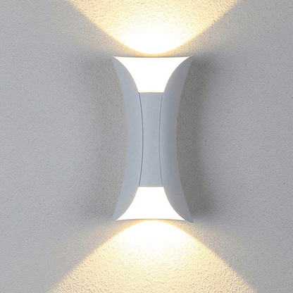 Buiten LED Aluminium Wandlamp - Waterdicht