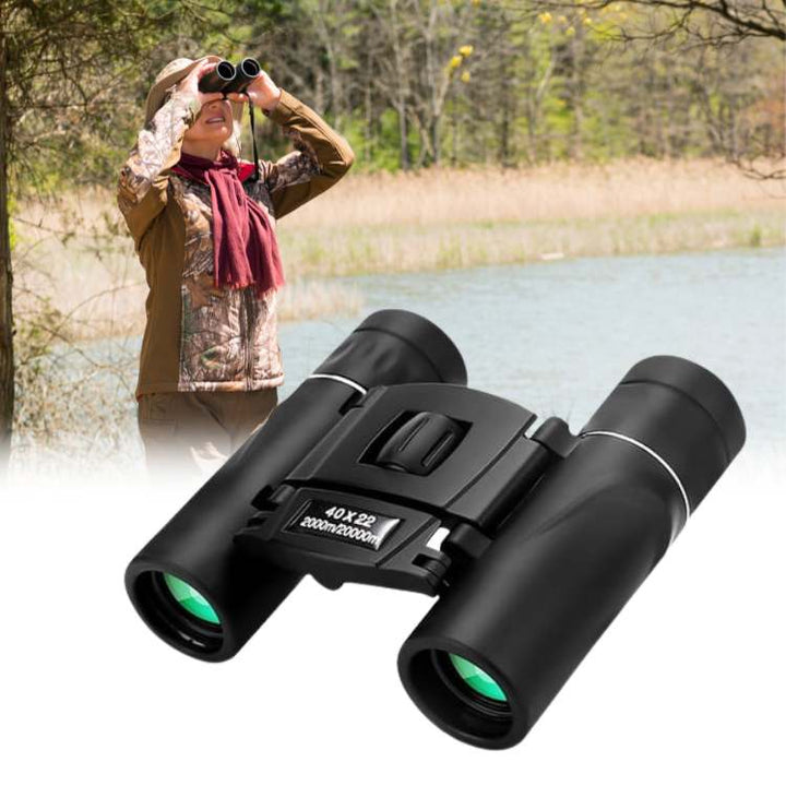 HD verrekijker 40x22 voor vogels spotten, ideaal voor natuurliefhebbers en outdoor avontuur.