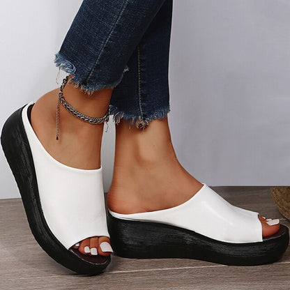 "Eco sandalen dames met hoge hak, elegant ontwerp, orthopedisch voetbed, in bruin, wit, zwart, modieus en comfortabel"