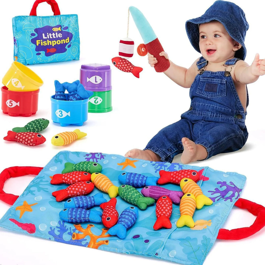 Magnetisch visspel voor kinderen; educatief speelgoed dat motoriek en creativiteit van jongens en meisjes stimuleert.