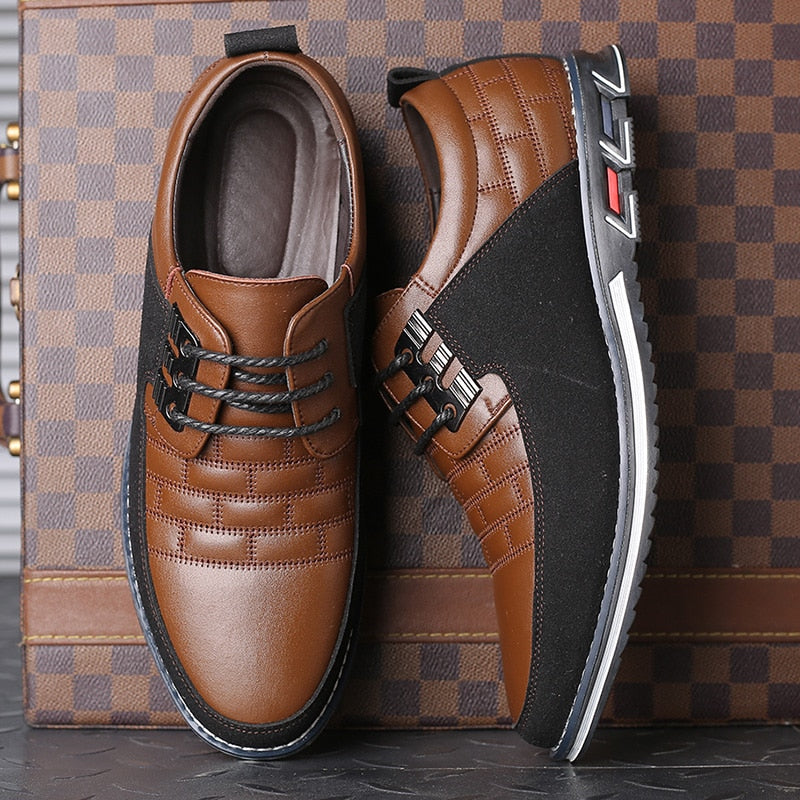 Veelzijdige heren hybride schoenen, geschikt voor zowel formele als informele settings.
