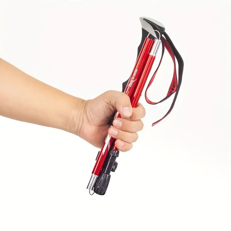 Unisex verstelbare wandelstok van TrekPro, ontworpen voor comfort en ondersteuning tijdens lange wandelingen.