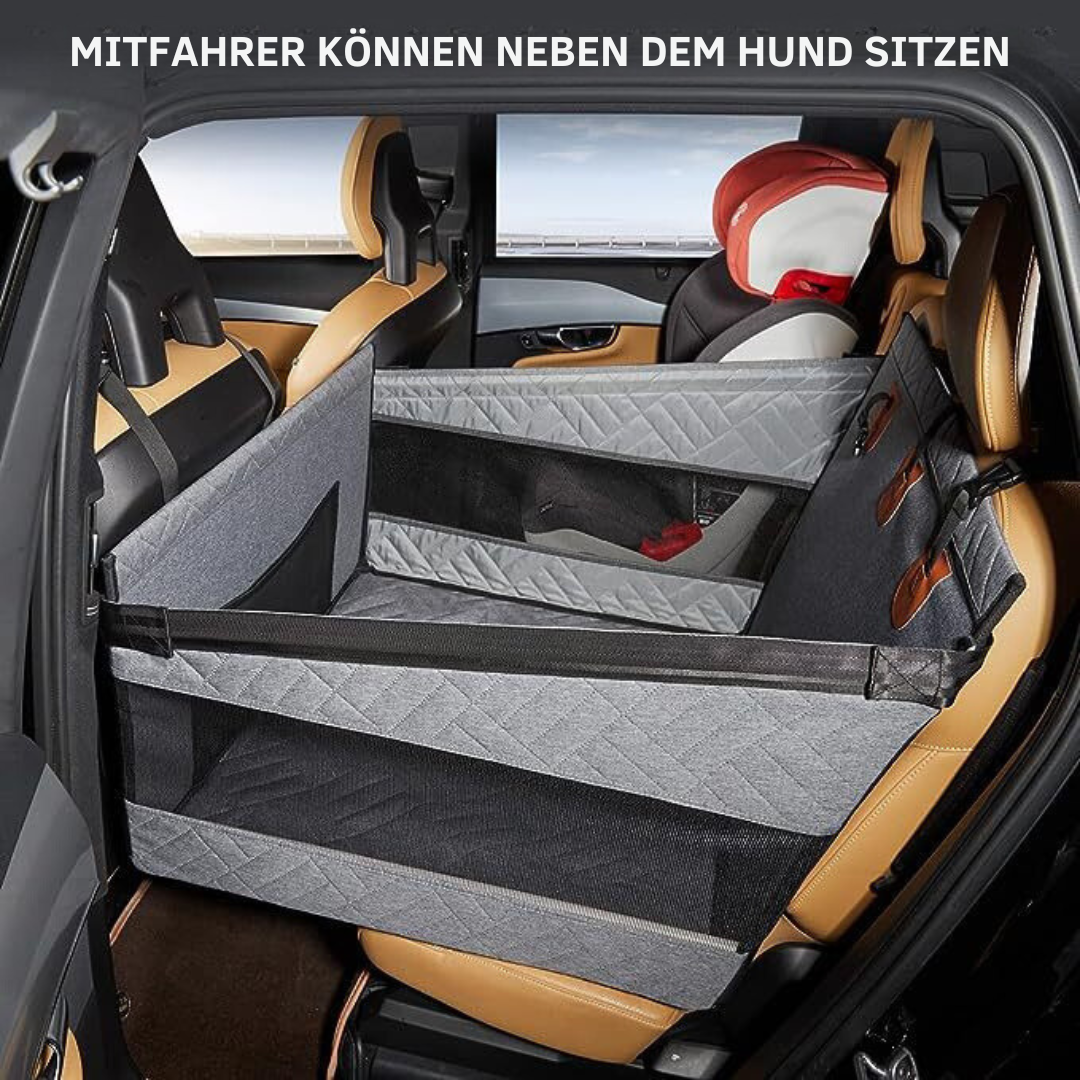 Honden autostoelmat PupProtector Plus biedt comfort en veiligheid voor je hond in de auto; beschermt de bekleding.