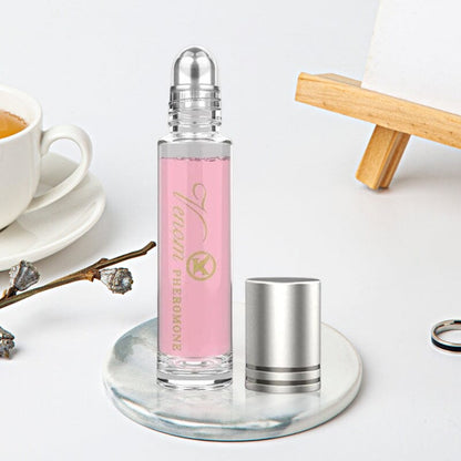 "Elegant feromoonparfum voor vrouwen met rollerball-applicator, licht geparfumeerd en ftalaatvrij voor dagelijkse aantrekking