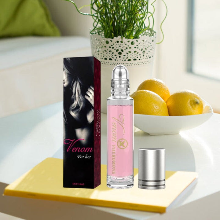 Cadeauset: dames feromoon parfum roller voor subtiele aantrekkingskracht en persoonlijke verzorging.