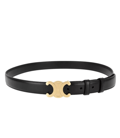 "Elegante damesriem met verstelbare gouden gesp, luxe ontwerp voor moderne vrouwen, perfect als stijlvol accessoire."