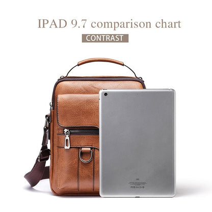 "Elegante en functionele Jannes leren crossbody tas voor heren, zwart, donkerbruin en lichtbruin, stijlvol en duurzaam."