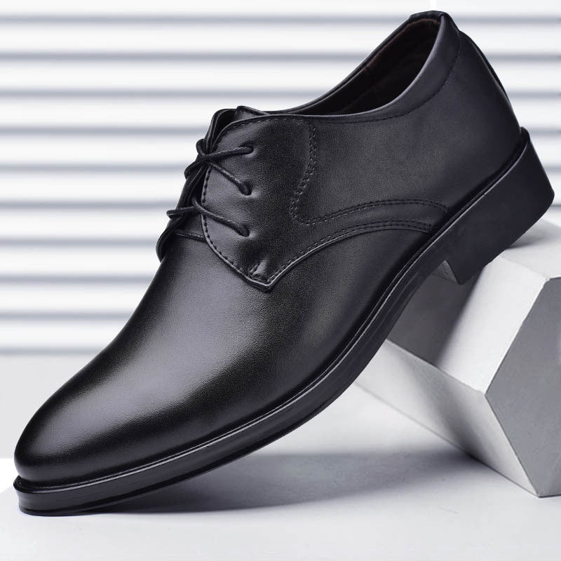 "Elegante matleren heren veterschoenen in bruin, stijlvolle look, trendy vetersluiting, voor zowel formele als casual outfits