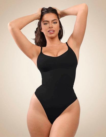 Elegante zandloper magische body voor vrouwen, naadloos en comfortabel, perfect onder herfstmode.