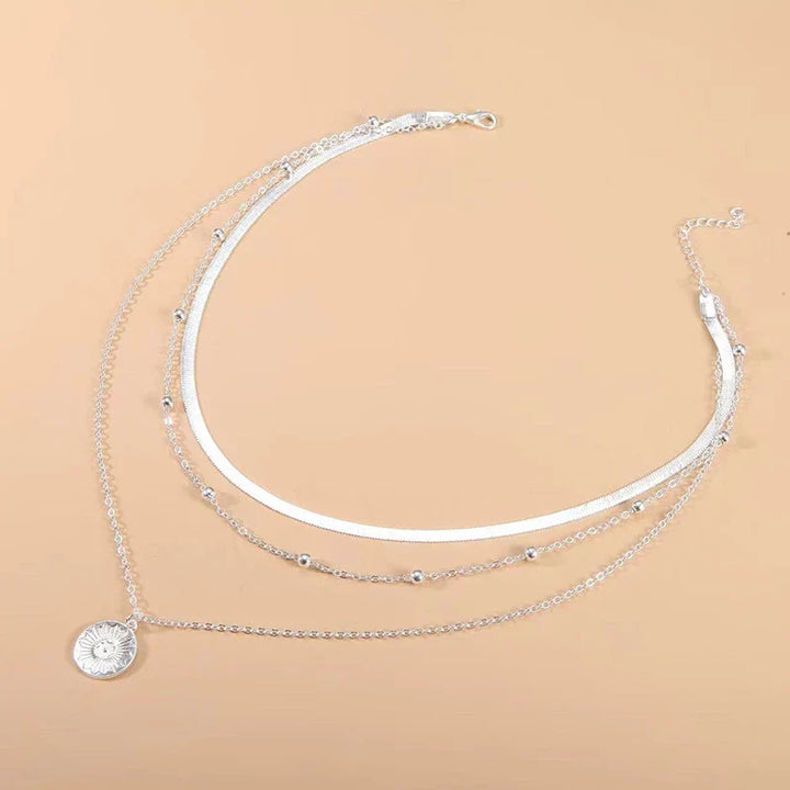 Luxe sterling zilveren dames ketting, een verfijnd en minimalistisch sieraad. Perfect cadeau voor haar.