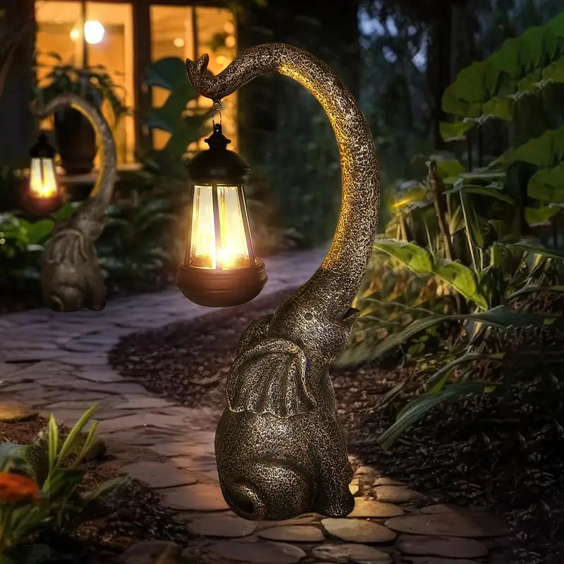 Unieke olifant binnenverlichting, een charmante lamp die warme sfeer toevoegt aan elke kamerdecoratie.