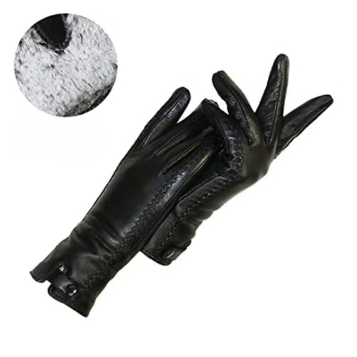 Vintage Leren Handschoenen - Stijlvol & Warm