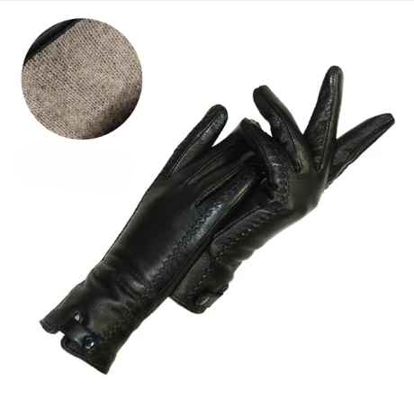 Vintage Leren Handschoenen - Stijlvol & Warm
