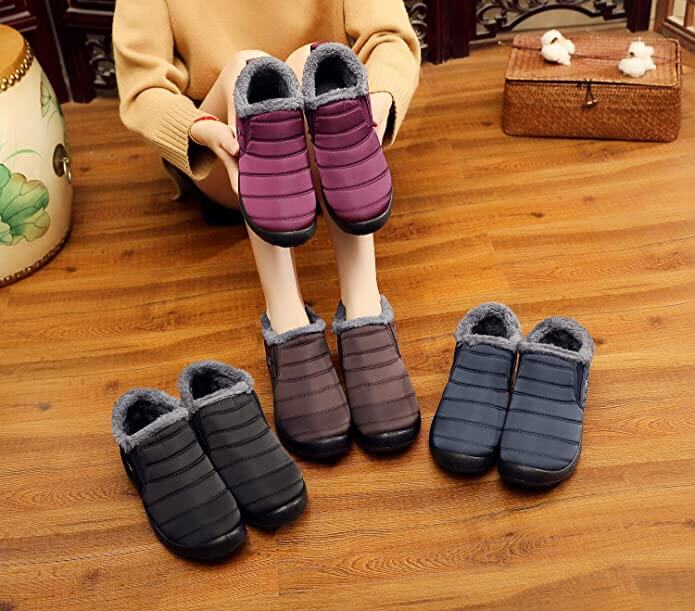 Casual lifestyle: warme waterdichte enkellaarsjes voor dames en heren, stijlvol en comfortabel voor stad en natuur.