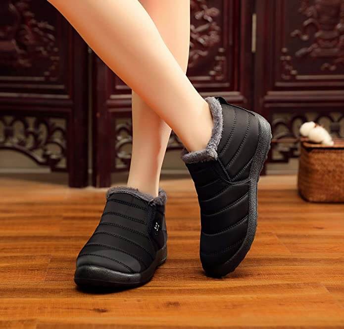 Duurzame winterlaarzen voor unisex gebruik, waterdicht en antislip, gebouwd om jarenlang comfort en warmte te bieden.
