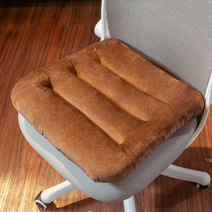Ergonomisch zitkussen, grijs, met drukverlagend schuim, zachte bekleding en antislip onderkant voor ultiem zitcomfort.