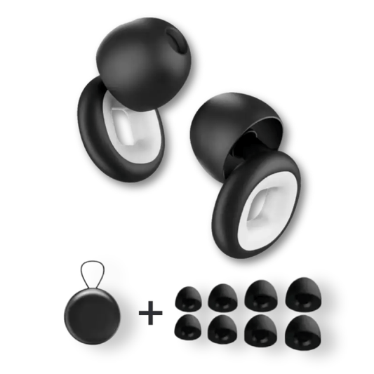 Ergonomische, geluidsdempende oordopjes voor slaap en reizen, ontworpen voor ultiem comfort en stilte.