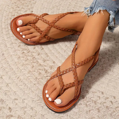 "Ergonomische Imogen dames sandalen, minimalistisch design, instapper met verstelbare bandjes, stijlvol en comfortabel."