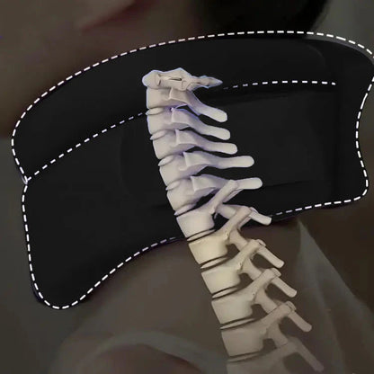 "Ergonomische neksteun tegen snurken, gemaakt van zacht materiaal voor optimaal comfort en verbeterde slaapkwaliteit."