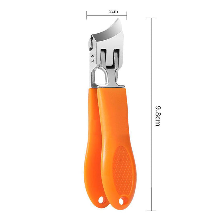 Duurzame nagelknipper voor zowel hand- als teennagels, ideaal voor dikke nagels en algemene nagelverzorging.