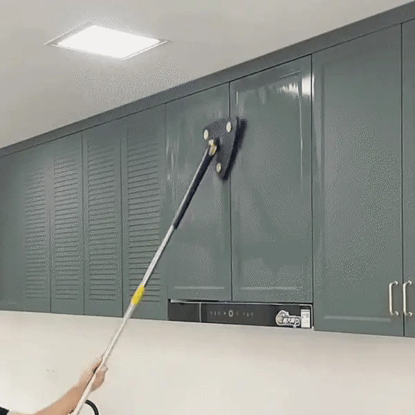 Ergonomische EasyClean ProSwivel mop voor comfortabel en handenvrij schoonmaken, ideaal voor elk huishouden.