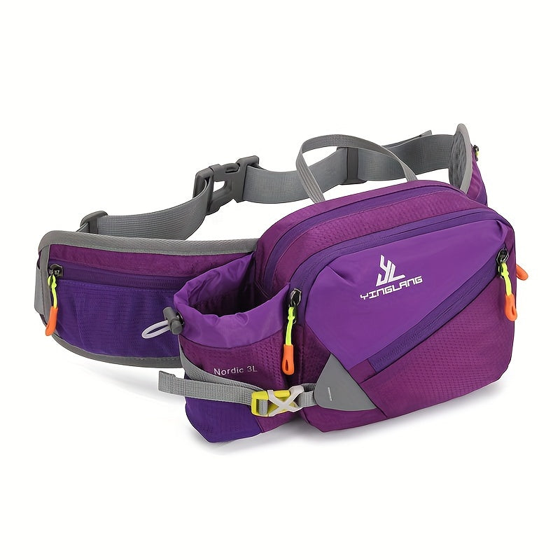 Lege hardloop heuptas van duurzaam nylon. Klaar voor jouw volgende sportavontuur, wandelen of marathon.