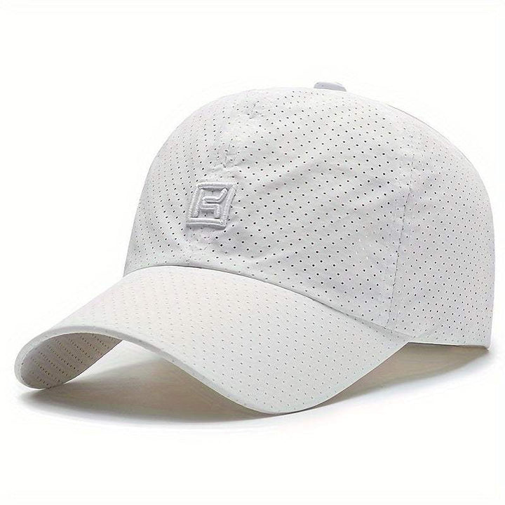 Comfortabele unisex cap, ademend en lichtgewicht. Ideaal voor hardlopen, wandelen of een ontspannen dag.